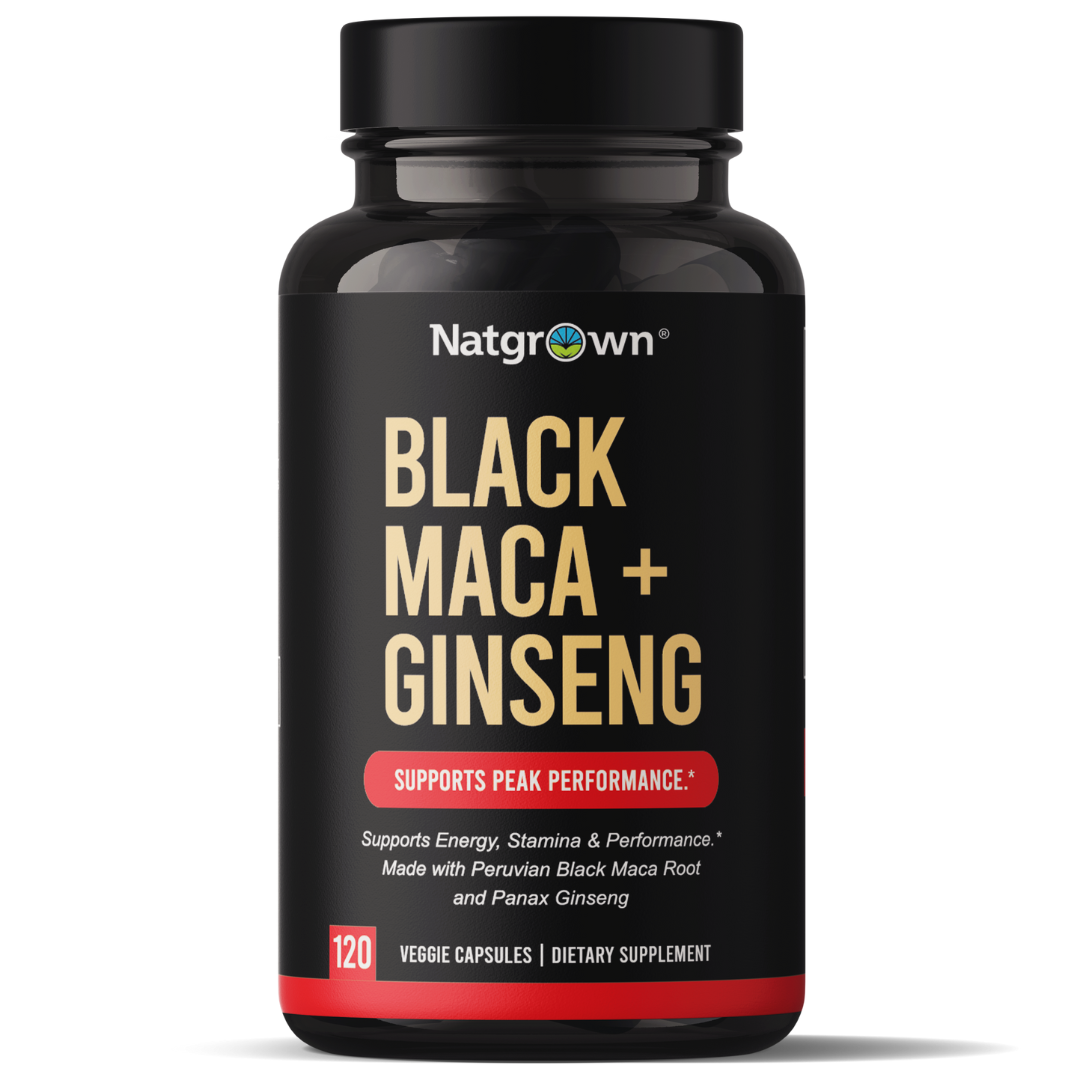 Black Maca Root with Ginseng