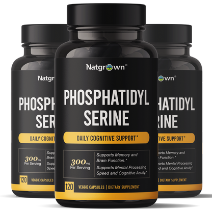 Natgrown PhosphatidylSerine 300mg - Daily Cognitive Support - 120ct